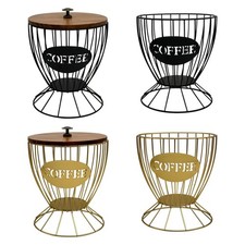 Kaffeepadhalter, rustikal, tragbar, Mehrzweck, für Küche, Theke, Bar,