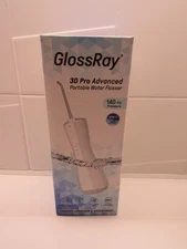 GlossRay 3D Pro Advanced Portable Water Flosser-NIB