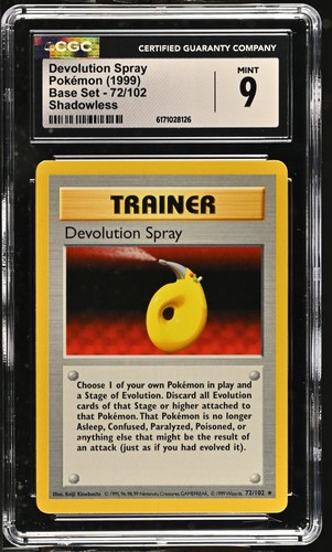 Devolution Spray (Shadowless) graded CGC 9 for sale on eBay