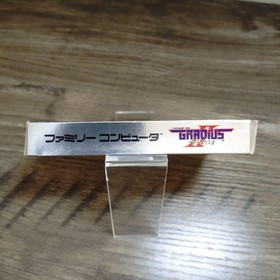 GRADIUS II 2 Japan Famicom w/ Box No Manual KONAMI NES Tested
