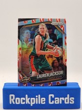 2025 Panini Prizm WNBA - Lauren Jackson #91 WNBA Logo Silver Prizm