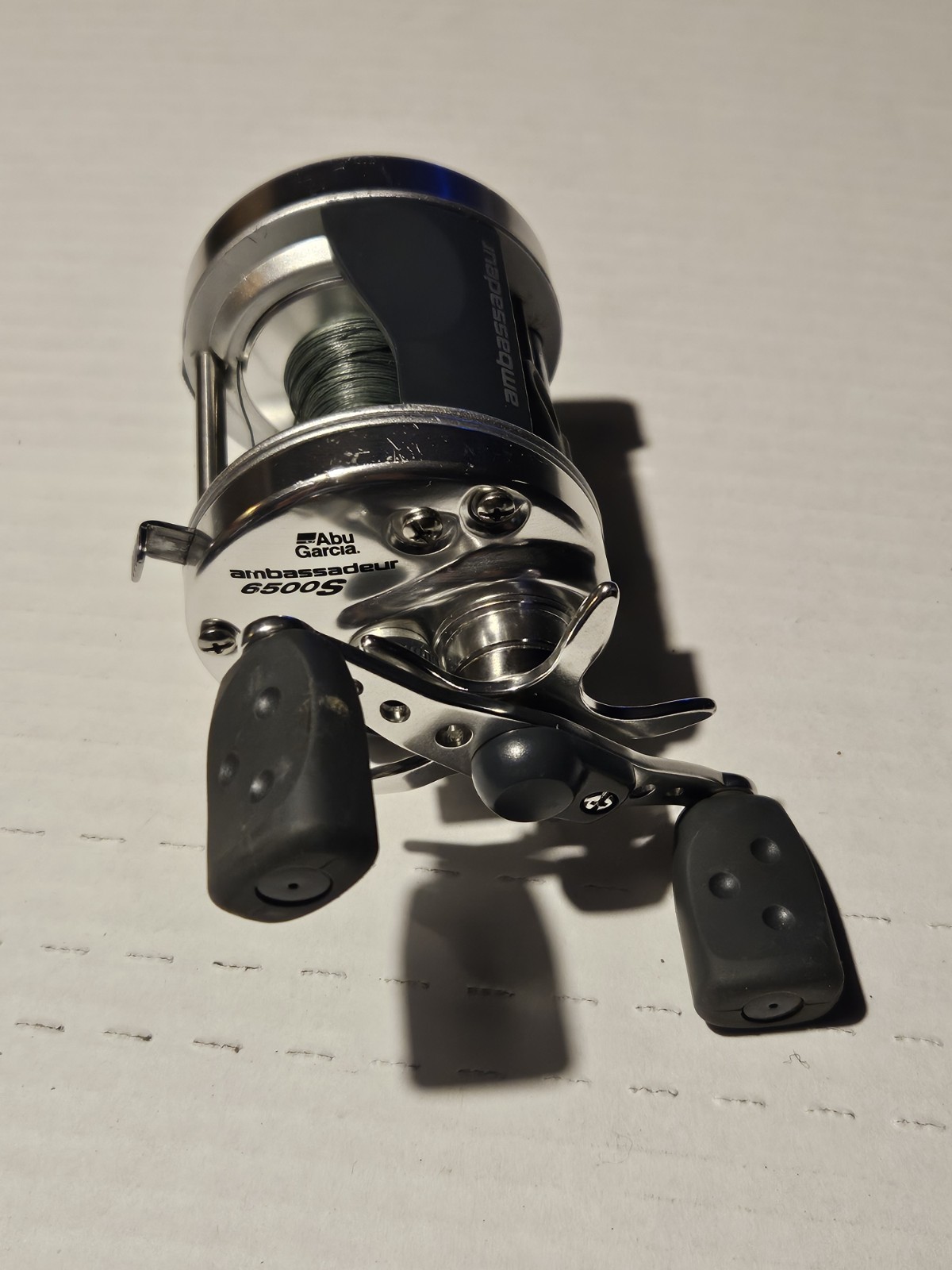 Abu Garcia Ambassadeur 6500 S Fishing Reel Silver (AM1092014