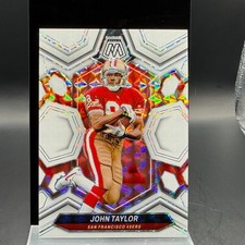 2024 Panini Mosaic White Prizm John Taylor /25 #235