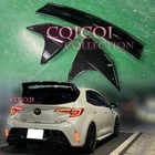 Gloss Black 3pcs rear window spoiler for Toyota 2019~ Corolla hatchback SE XSE ◎