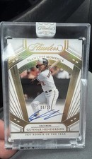 2024 Gunnar Henderson flawless on Card Auto /10