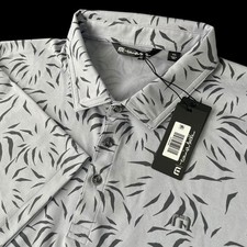 Travis Mathew Downhill Golf Polo Shirt Floral Size 2XL 94.50