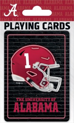 MasterPieces - Alabama Crimson Tide - NCAA Neon-Styled Playing Cards - 54 Card