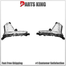 For 2018 2019 Hyundai Sonata LED DRL Daytime Running Fog Lamps Lights 2pc Set