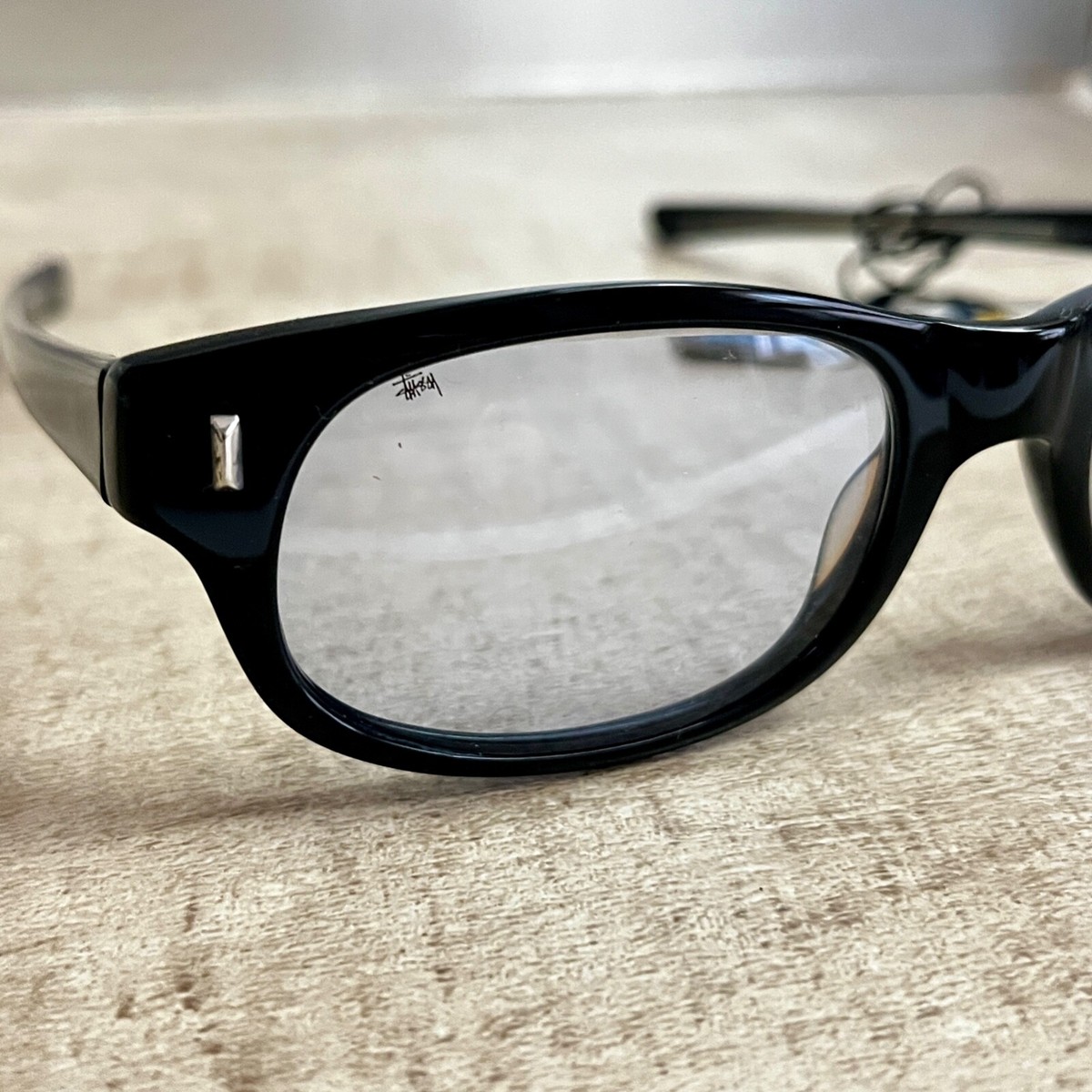 90s STUSSY eyegear MICHAEL Black Vintage Sunglasses Great 90s STUSSY eyegear MICHAEL Black Vintage Sunglasses Great