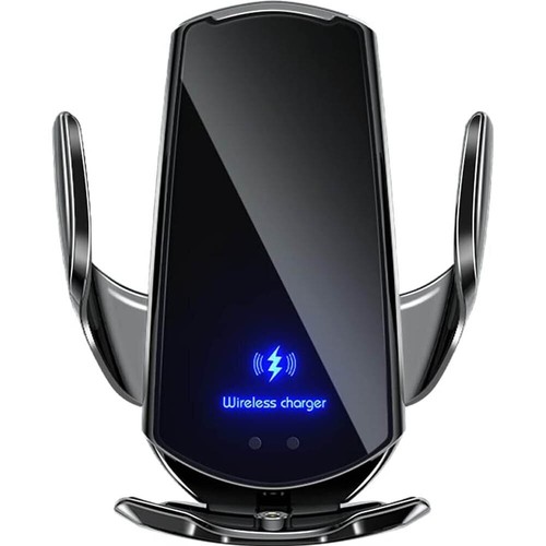 Q3 Smart Sensor Car Phone Wireless Charger 15W Fast Charging Auto-Clamping Car P