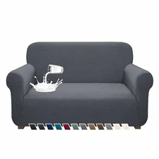 Premium Waterproof Sofa Cove High Stretch Couch Cover for Loveseat Couch Supe...