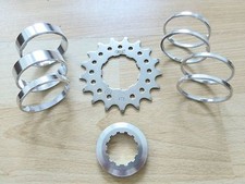 Single Speed Ritzel mit Spacer Set 12/13/14/15/16/17/18 Zähne Singlespeed Fixie