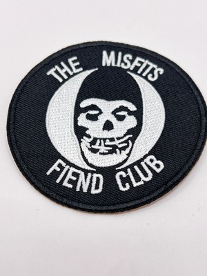 The Misfits - Fiend Club - retro Patch Aufnäher Horror Punk Rock Metal Pop  NEU