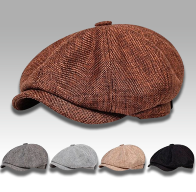 Newsboy Hat Peaky Blinders Tweed Cabbie Original Cotton  display picture 1