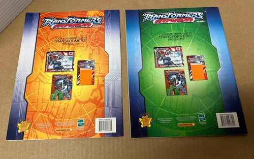 Vintage New! 2004 Transformers Armada Child’s Coloring & Activity Book Hasbro LC - Foto 2 di 8