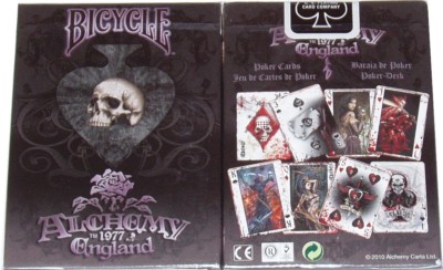 Bicycle Alchemy 1 & Alchemy II Gothic Poker Playing Cards