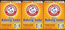 3 Boxes Arm  Hammer Pure Baking Soda Box 8 oz