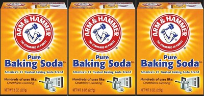 #ad 3 Boxes Arm amp; Hammer Pure Baking Soda Box 8 oz $15.75