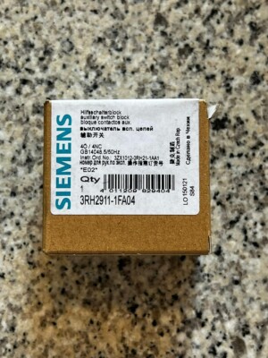 Siemens 3RH2911-1FA04 Hilfsschalterblock switch block