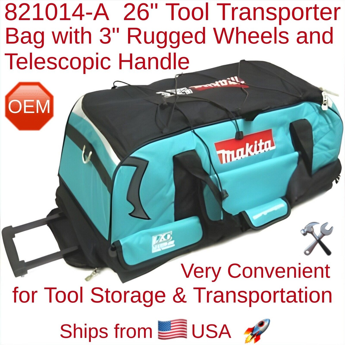 Sacoche de transport Makita neu 199901-8 (L x l x H) 630 x 230 x 190 mm