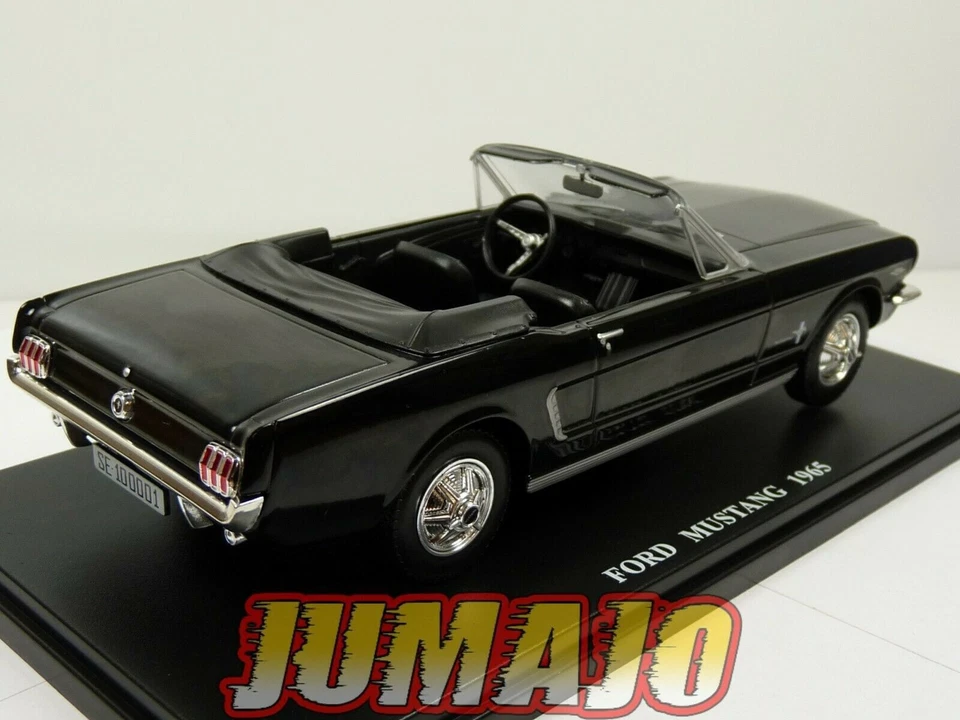 VQ42 Voiture 1/24 SALVAT Models : FORD MUSTANG cabriolet 1965 - Photo 3/4