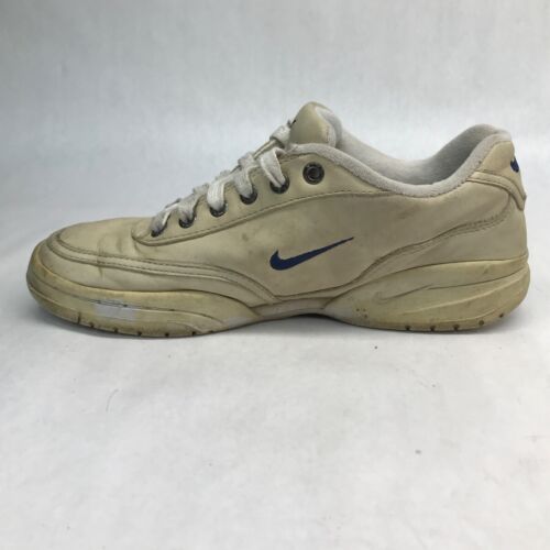 Nike Vintage womens tennis shoe sneaker laces Tan White size 9 143011 241 - Picture 8 of 10