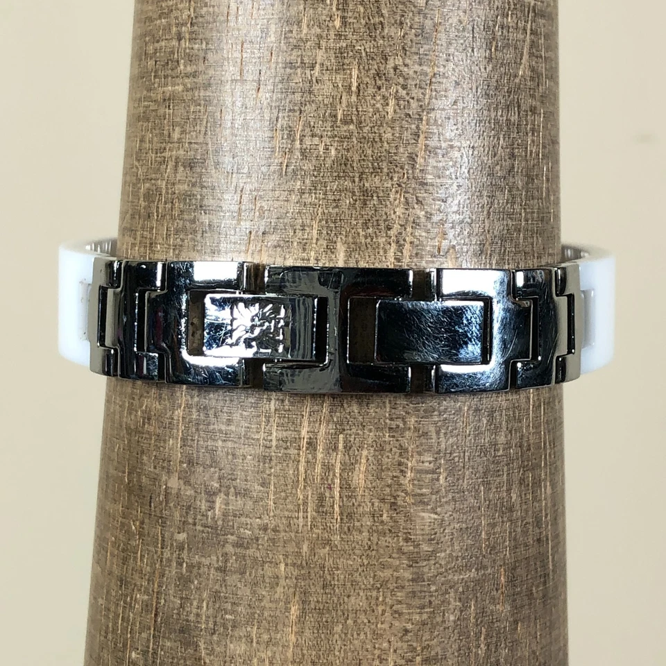 Reloj de cuarzo Anne Klein para mujer AK/2349 MOP esfera pavé cerámica redondo 32 mm 6 3/4" Foto 4 de 4