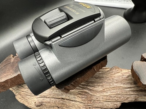 Nikon SportStar II Binoculars 8x25x6° All Black With Leather Case - Picture 3 of 7