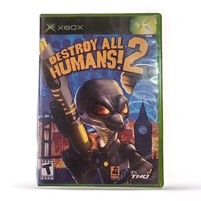Destroy All Humans 2 (Microsoft Xbox, 2006) Complete CIB
