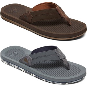quiksilver leather flip flops