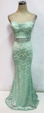 WINDSOR Mint Party Prom Formal Evening Gown 9 -$100 NWT