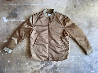 ACNE STUDIOS MEN'S NYLON BOMBER JACKET MEN SIZE LARGE L | eBay