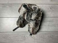 Fur faux hat ushanka winter Japanese size Medium