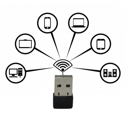 Adaptador Wi-Fi inalámbrico 150Mbps USB doble banda dongle 802.11n - Imagen 4 de 4