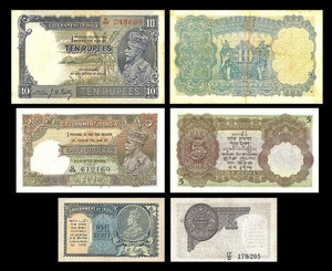 2x-1-5-10-Rupee-India-Edition-ND-1928-1935-6-Old-Banknotes-11