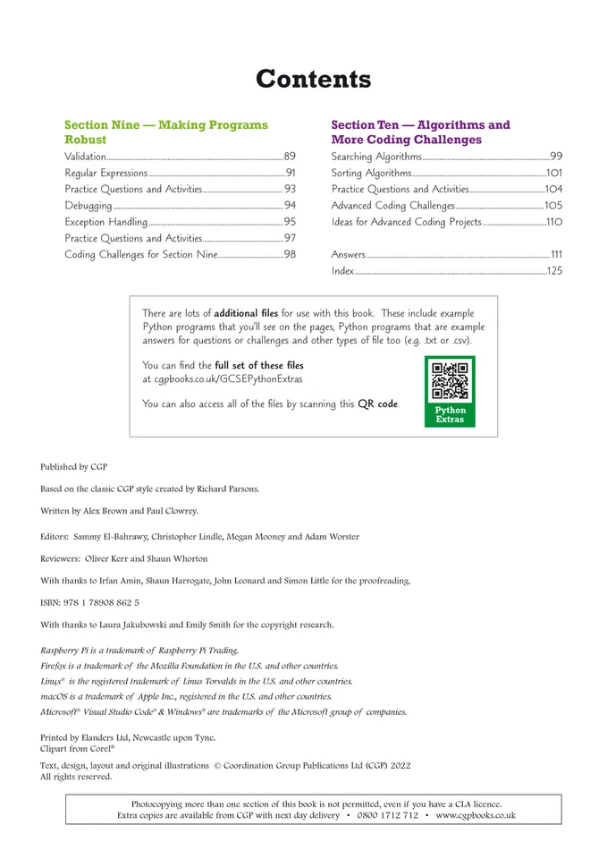 New CGP Python Programming Guide for GCSE Computer Science CGP - Image 4 of 4