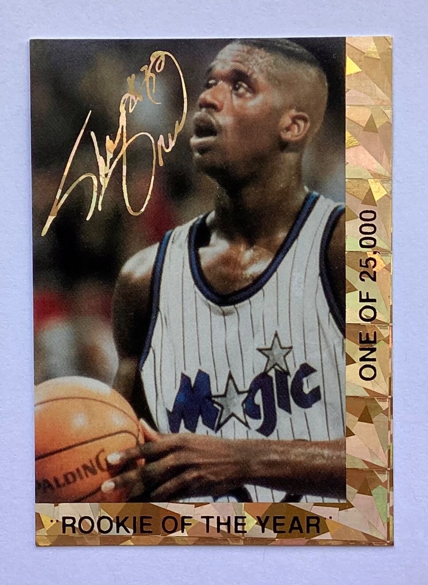 SHAQUILLE O'NEAL Rookie of the Year '92-'93 RC 1/25K SPECIAL PROMO