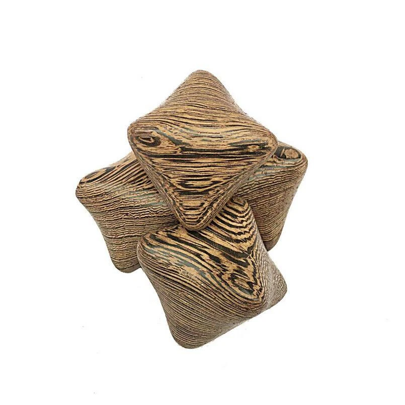 2 PIEZAS Bola de Masaje de Madera Tai Chi Cuidado de la Salud Bola Masaje de Manos Aliviar Presión Foto 3 de 4