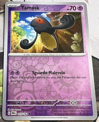 Pokemon Zeitparadoxon PARit DEU: YAMASK 075/182 Common Reverse