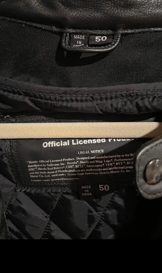 Chaqueta de cuero Honda Joe Rocket talla 50 Foto 4 de 4