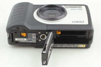🎦👀✨MINT✨ Ricoh G800 16MP Compact Digital Camera Black Heavy