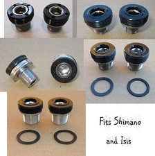 Bicycle Bottom Bracket Bolts Crank Arm Mounting Bolts Set of 2 New Shimano/ IsIs
