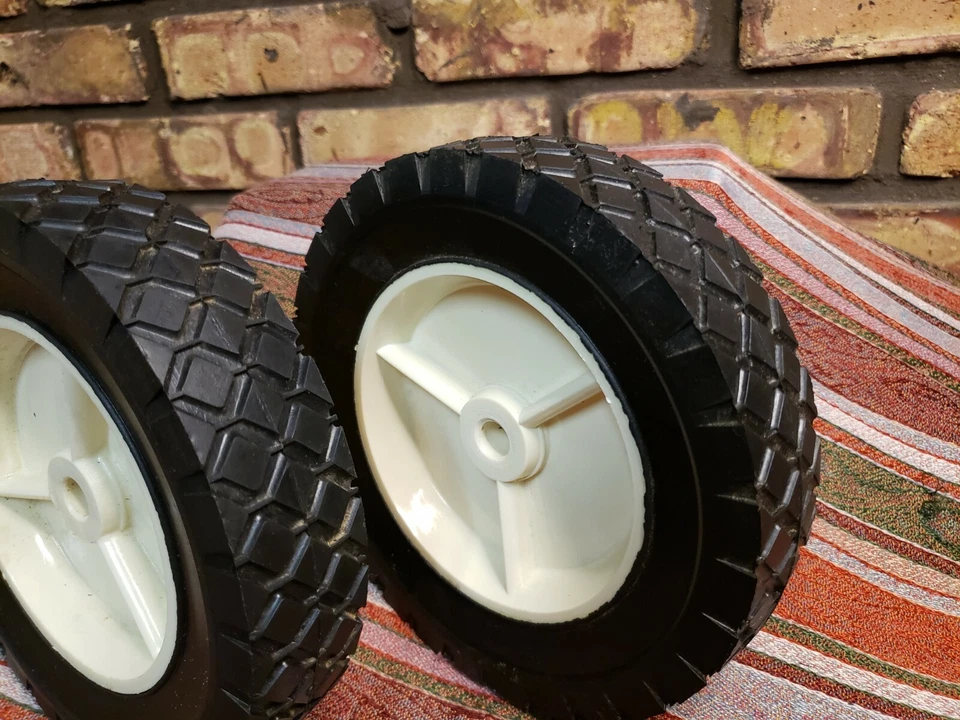 2 (two) Arnold  1.5 in. W x 7 in. Lawn Mower Replacement Wheel  50 lb. - Image 3 of 4