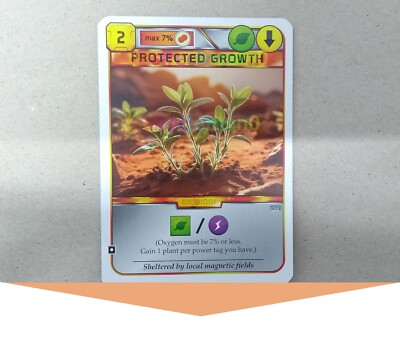 Terraforming Mars PROTECTED GROWTH Promo Card englisch 1neue Karte Promos Neu TM