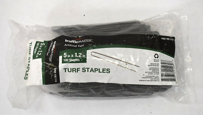 TrafficMaster Artificial Grass Staples 5'' x 1'' x 5'' 100 Pack 1005 132 113