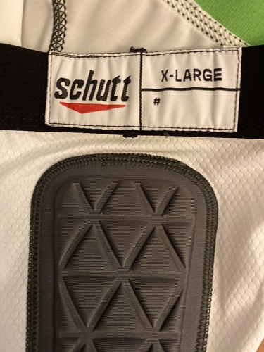 NWT - Schutt 8457430201 Adult XL - WH/GY Protech Tri All-N-One Football Girdle - Picture 7 of 12