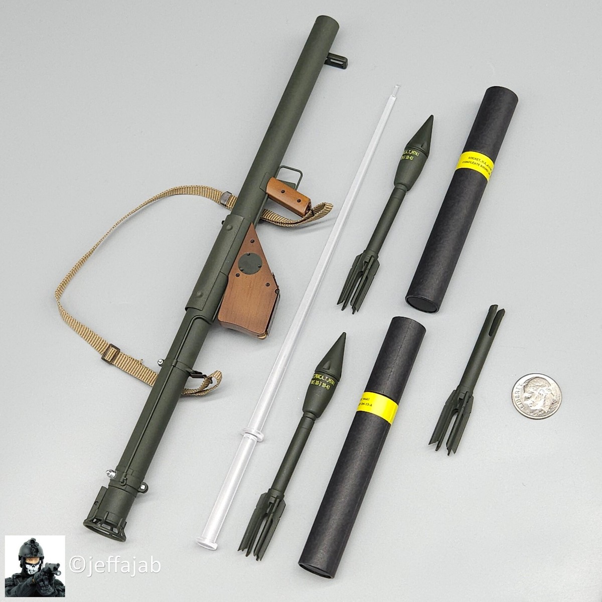 1:6 scale Soldier Story WWII US 101st Airborne Pvt Ryan M1A1