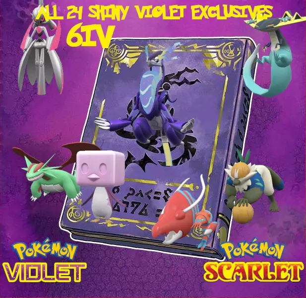 Pokémon Scarlet and Violet Version-Exclusives