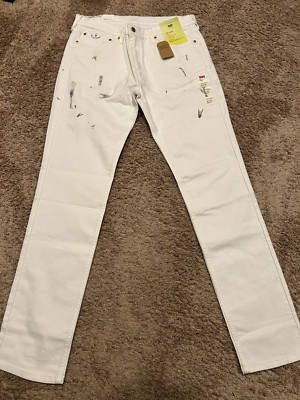 Levi's 511 Slim Fit Jeans W Flex Stretch Painters 36X36 NWT RT$69.50 5449 C13