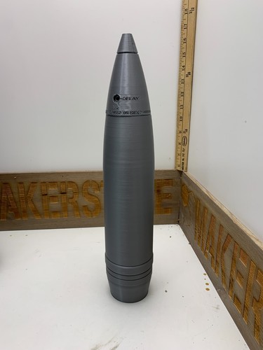1:1 75mm M1 Shell good for M48 75h or 75G - Life Size- Replica- ALL PLASTIC - Picture 6 of 8